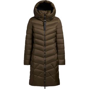 khujo Wintermantel ' ODANA3 '  olijfgroen