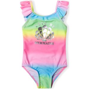 MINOTI Badpak  blauw / groen / pink / zilver