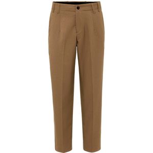 Antioch Bandplooibroek  donkerbeige