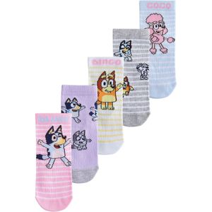 Next Sokken  lichtblauw / pasteelgeel / grijs / lila / rosa