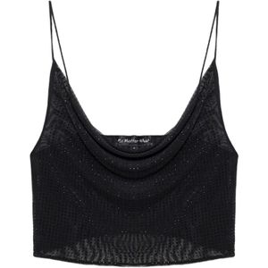 No Matter What Top  zwart