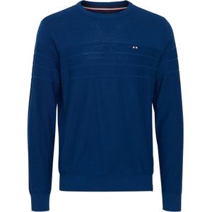 FQ1924 Trui 'Saban'  navy / wit