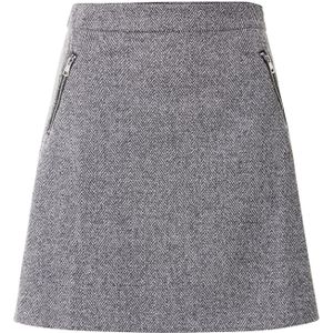 ABOUT YOU Rok 'Lucca'  zwart / wit