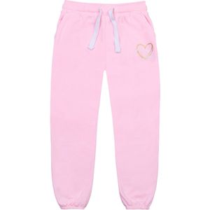 MINOTI Broek  goud / neonroze / wit