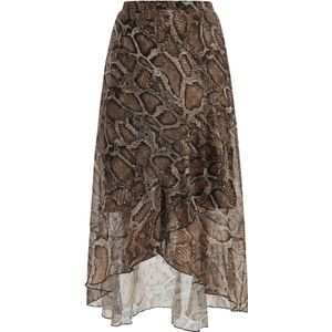 faina Rok  beige / bruin / goud / zwart
