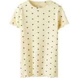 Ribgebreid T-shirt - Slim Fit - Korte Mouwen