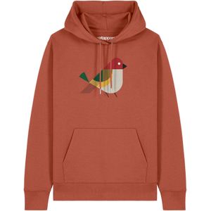 Watapparel Sweatshirt ' Vogel '  lichtbruin / gemengde kleuren