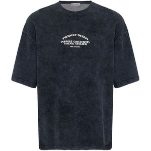 Dandalo Shirt 'Jehuel'  grijs gemêleerd / wit