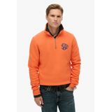 Superdry Sweatshirt 'Sd & Co'  blauw / oranje