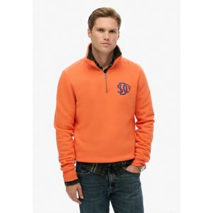 Superdry Sweatshirt 'Sd & Co'  blauw / oranje
