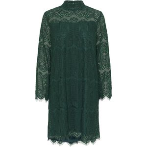 CULTURE Jurk 'Ima'  donkergroen