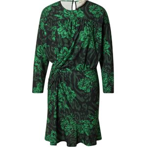 Oasis Jurk  groen / donkergroen / zwart