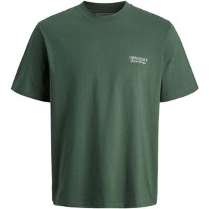 JACK & JONES Shirt  beige / groen / wit