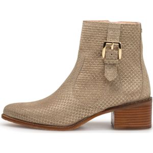 Floris van Bommel Enkellaarsje 'EVI 05'  beige