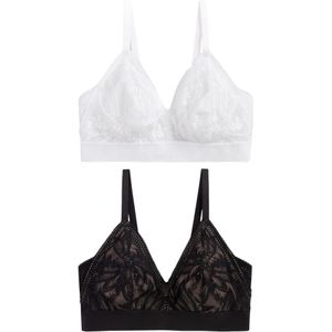 Next BH  zwart / wit