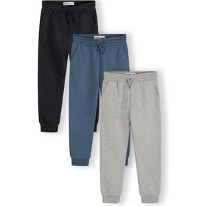MINOTI Broek  donkerblauw / grijs gemêleerd / zwart