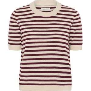 Part Two Trui 'Gertiana'  beige / rood