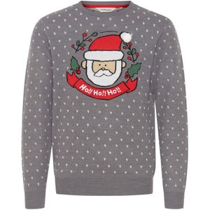 11 Project Trui  beige / lichtgrijs / groen / rood / wit