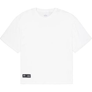 ALPHA INDUSTRIES Shirt  oranje / zwart / wit