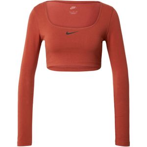 Nike Sportswear Shirt  donkeroranje / zwart