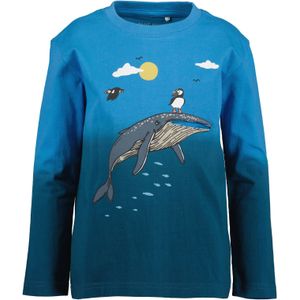 Blue Seven - Langarmshirt - Cyaan - Lange Mouwen - Casual