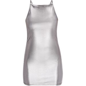 myMo at night Jurk  zilver