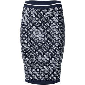 Guess - Midi-rok - Zwart - Plooirok