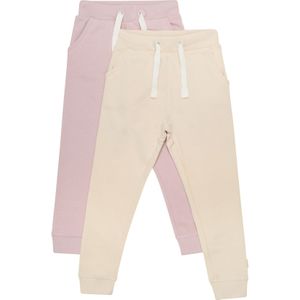 MINYMO - Broek - Beige - Tapered - 2 Pack