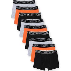 MINOTI Onderbroek  grijs / oranje / zwart / wit