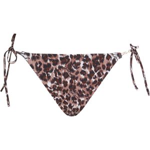 Karl Lagerfeld Bikinibroek  donkerbeige / bruin / zwart / offwhite