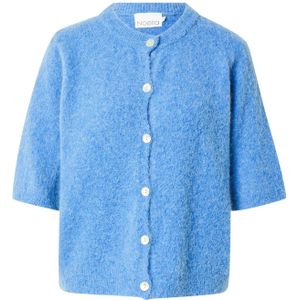 Noella Gebreid vest 'Kae'  kobaltblauw