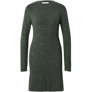 ABOUT YOU Gebreide jurk 'Nadia'  donkergroen