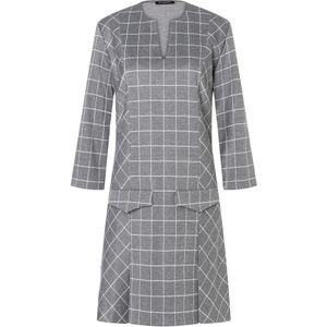Ana Alcazar Jurk 'Amosi'  grijs / wit