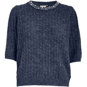 Peppercorn Trui 'Kira'  donkerblauw