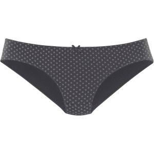 Bikinibroekje - Zwart - Katoen - Strikdetail