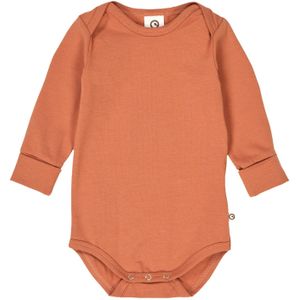 Müsli by GREEN COTTON Rompertje/body  oranje