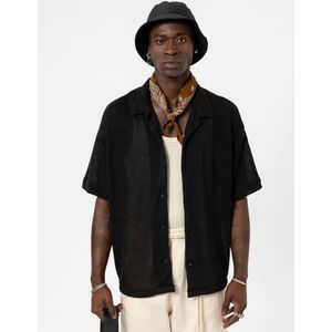 VAMOS CLO Overhemd  zwart
