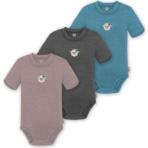 normani Rompertje/body  azuur / grafiet / mauve