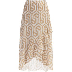 faina Rok  chamois / natuurwit