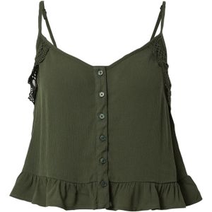 ABOUT YOU Top 'Aurelie'  donkergroen