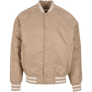 Urban Classics - Racer - Tussenjas - Beige/Wit - Bomberjack