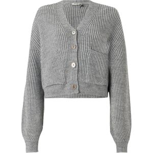 DRYKORN - COOPIE_2 - Gebreid Vest - Grijs Gemêleerd