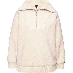 Ulla Popken Sweatshirt  beige