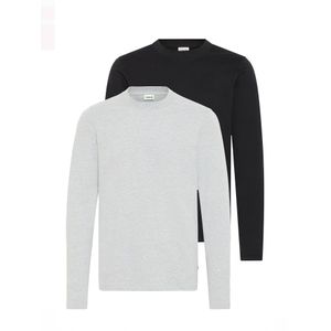 !Solid Sweatshirt ' SDODATTEN '  zwart