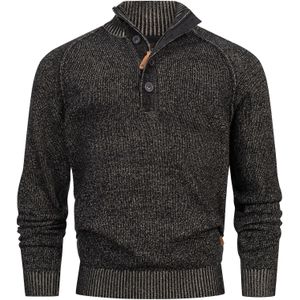 INDICODE JEANS Trui 'INRajas'  zwart