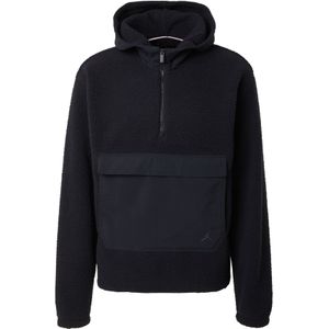 Sweatshirt - Effen - Teddy - Halve Rits - Capuchon met Opstaande Kraag - Losse Pasvorm