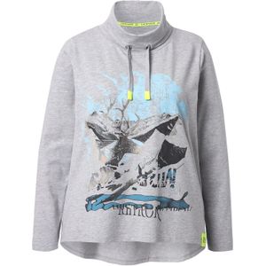 LAURASØN Shirt  blauw / grijs gemêleerd / zwart