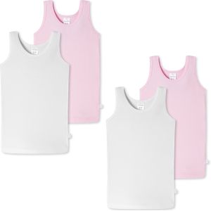 SCHIESSER Onderhemd  pink / wit