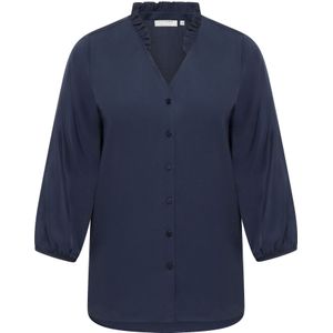 Eterna - Overhemdblouse - Midnight - 100% Viscose - Klassiek