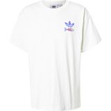 ADIDAS ORIGINALS Shirt 'SARDINES GFX'  blauw / rood / wit